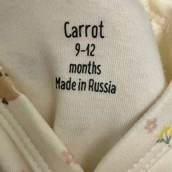 Комбинезон 3 шт Carrot: отзыв пользователя Детский Мир