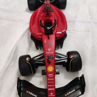 Машина Rastar РУ 1:12 Ferrari F1 75 Красная 99900: отзыв пользователя Детский Мир