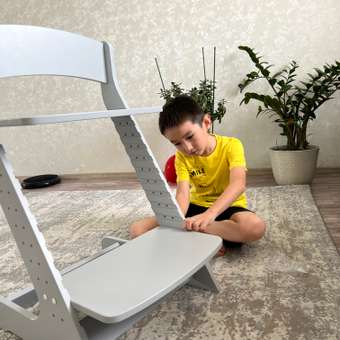 Растущий стул детский Alubalu серый: отзыв пользователя Детский Мир