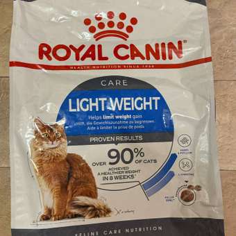 Корм для кошек ROYAL CANIN Light Weight Care для взрослых кошек в целях профилактики избыточного веса 8кг: отзыв пользователя. Зоомагазин Зоозавр