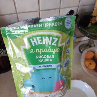 Каша молочная Heinz рисовая 180г с 4месяцев: отзыв пользователя Детский Мир