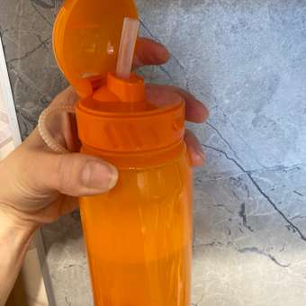 Бутылка WOWBOTTLES для воды и напитков с трубочкой 400 мл: отзыв пользователя Детский Мир