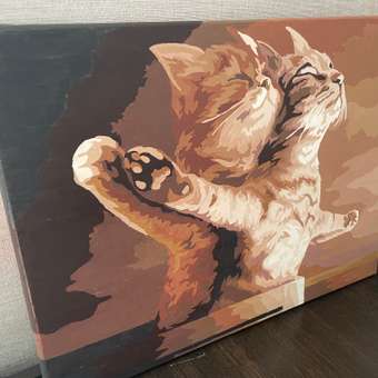 Картина по номерам Art on Canvas Кошачий Титаник 40*50: отзыв пользователя Детский Мир