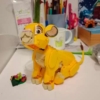 Конструктор LEGO Disney Симба детеныш Короля Льва блочный: отзыв пользователя Детский Мир