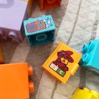 Конструктор LEGO DUPLO Алфавит Грузовик блочный: отзыв пользователя Детский Мир