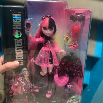 Кукла Monster High Draculaura HHK51: отзыв пользователя ДетМир