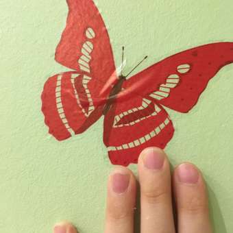 Наклейка интерьерная Woozzee Балерина с бабочками: отзыв пользователя Детский Мир