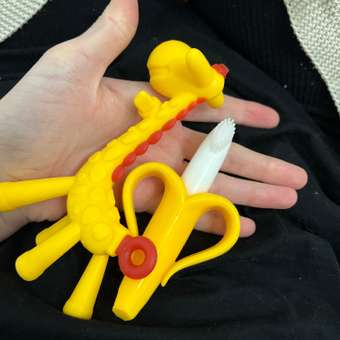 Развивающая игрушка грызунок FergoKids набор силиконовых прорезывателей для зубов новорожденных малышей девочек и мальчиков от 0+: отзыв пользователя Детский Мир