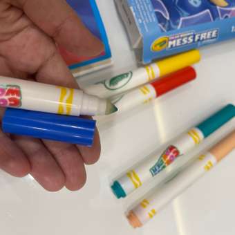 Набор для рисования CRAYOLA Раскраска с фломастерами. Color Wonder Герои в масках: отзыв пользователя Детский Мир