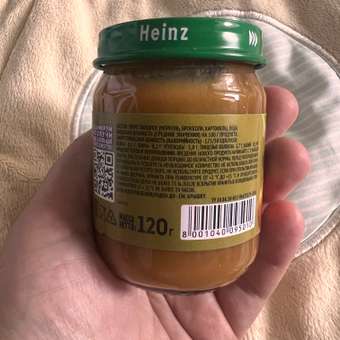 Пюре Heinz овощной микс 120г с 5месяцев: отзыв пользователя ДетМир