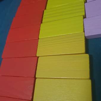 Плашки деревянные Томик развивающие яркие 96 деталей 1-27: отзыв пользователя Детский Мир
