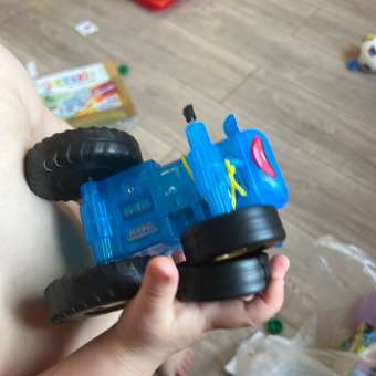 Каталка Умка Синий трактор 347367: отзыв пользователя Детский Мир