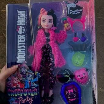 Кукла Monster High Creepover Party Draculaura HKY66: отзыв пользователя ДетМир