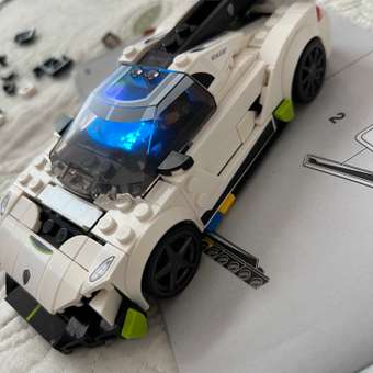 Конструктор LEGO Speed Champions Koenigsegg Jesko 76900: отзыв пользователя ДетМир