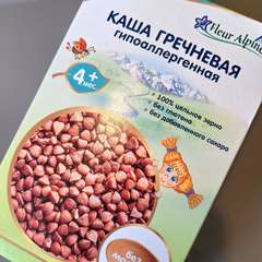 Каша Fleur Alpine безмолочная гречневая гипоаллергенная 175г с 4мес ...