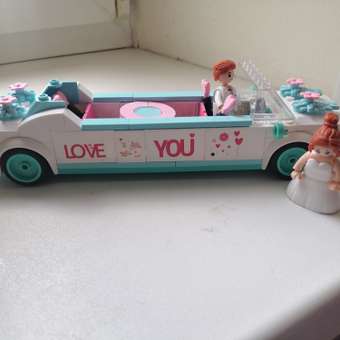 Конструктор SLUBAN Розовая мечта Свадебный лимузин M38-B0767: отзыв пользователя Детский Мир