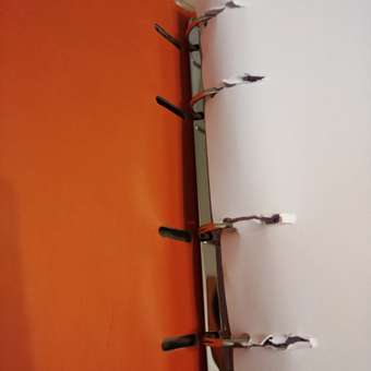 Тетрадь на кольцах Brauberg со сменным блоком А5 120 листов Fusion синий/оранжевый: отзыв пользователя Детский Мир