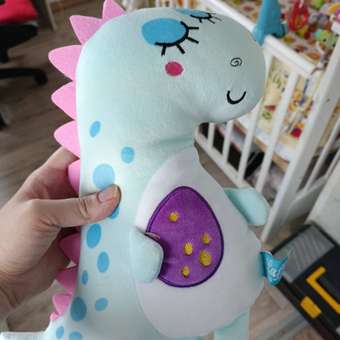 Игрушка мягконабивная Laffi Динозаврик 7028-1S/ГЛ/35: отзыв пользователя ДетМир