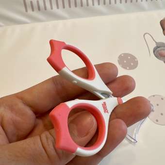 Маникюрные ножницы ROXY-KIDS для новорожденных и малышей цвет коралловый: отзыв пользователя Детский Мир