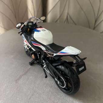 Мотоцикл Mobicaro BMW S1000RR 1:12 без механизмов белый: отзыв пользователя ДетМир