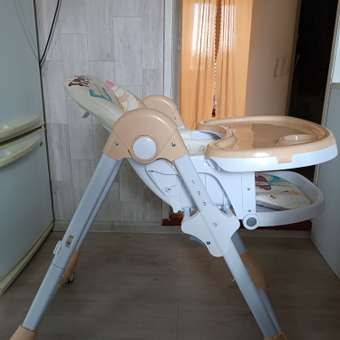 Стульчик для кормления Babyton Optima Beige классический: отзыв пользователя Детский Мир