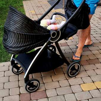 Прогулочная коляска GB Maris Plus Lux Black: отзыв пользователя Детский Мир
