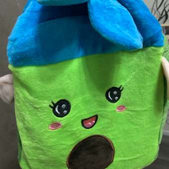 Рюкзак-игрушка Little Mania салатовый Авокадо с голубой кепочкой: отзыв пользователя Детский Мир