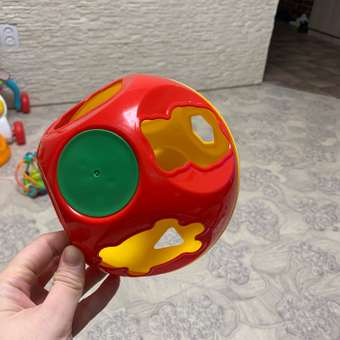Развивающая игрушка Zebratoys логический шар: отзыв пользователя ДетМир