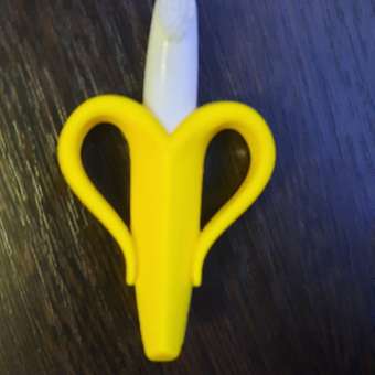 Зубная щетка Мультидом  для первых зубов Банан: отзыв пользователя Детский Мир