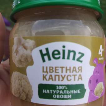 Пюре Heinz цветная капуста 80г с 4месяцев: отзыв пользователя ДетМир