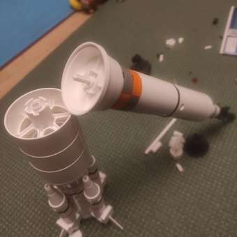 Конструктор SLUBAN Космос Ракета-носитель M38-B0735: отзыв пользователя Детский Мир