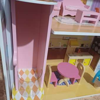 Домик для кукол Lisa Doll 114 см с мебелью: отзыв пользователя Детский Мир