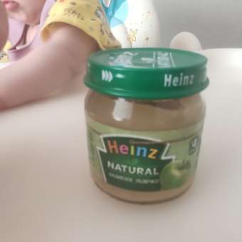 Пюре Heinz Наливное яблочко 80г с 4месяцев: отзыв пользователя ДетМир