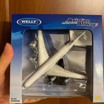 Модель самолета WELLY Boeing B747: отзыв пользователя Детский Мир
