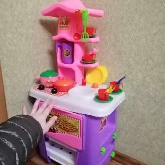 Кухня детская Zarrin Toys Hut Kitchen с набором 32 предмета: отзыв пользователя Детский Мир