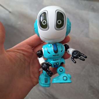 Робот бот повторюшка SHARKTOYS со светом и звуком металлический: отзыв пользователя Детский Мир