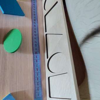 Сортер LATS деревянный развивающий Геометрические формы: отзыв пользователя Детский Мир
