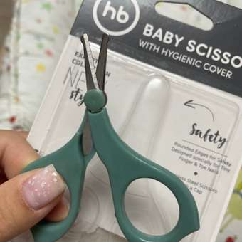 Ножницы маникюрные Happy Baby Детские для ногтей с колпачком Baby Scissors: отзыв пользователя Детский Мир