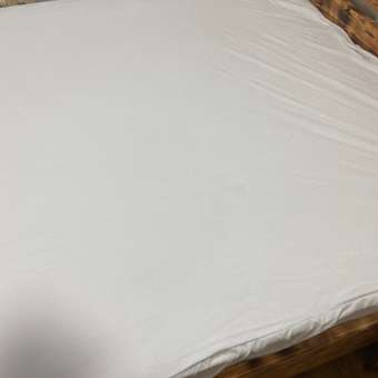Наматрасник непромокаемый INVA белый 160х200 см: отзыв пользователя Детский Мир