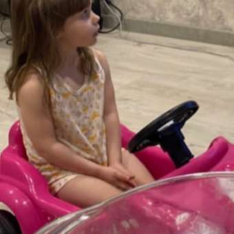 Машина на педалях Dolu для девочек: отзыв пользователя Детский Мир