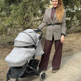 Коляска прогулочная Babyton Rapid Grey: отзыв пользователя ДетМир
