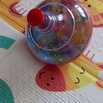 Развивающая игрушка Жирафики для малышей Лунтик юла Радуга: отзыв пользователя Детский Мир