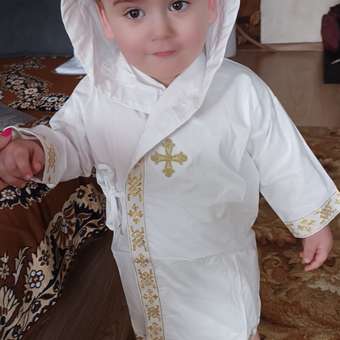 Крестильная рубашка Святополье: отзыв пользователя Детский Мир