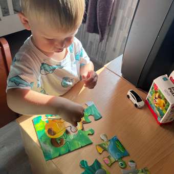 Пазл Baby Toys First Puzzle Щенок 9элементов 04147: отзыв пользователя Детский Мир