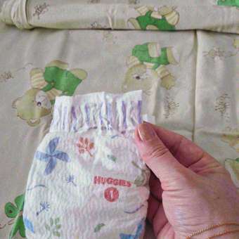Подгузники Huggies Elite Soft для новорожденных 1 (3-5 кг) 100 шт.: отзыв пользователя ДетМир