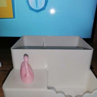 Органайзер deVENTE Pink Swan. пластиковый белый: отзыв пользователя Детский Мир