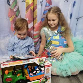 Игрушка Kiddieland Трактор Ферма: отзыв пользователя Детский Мир
