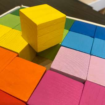 Кубики для детей Томик Цветные 30 деталей 1-45: отзыв пользователя Детский Мир