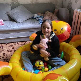 Бассейн надувной Bestway Лев с шариками 52261: отзыв пользователя Детский Мир