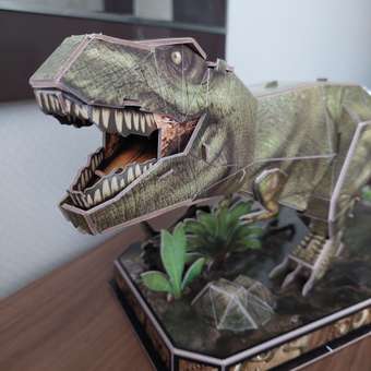 Пазл CubicFun National Geographic Тираннозавр рекс 3D 52детали DS1051h: отзыв пользователя Детский Мир